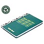 Pukka Pad Green Vibes Only Notebook, 5.28" x 8.46", Wide-Ruled, 96 Sheets, Green (9704-SPP)~#|#~D46F5C7B-9FF1-458E-BD06B3699107D9E4_sc7