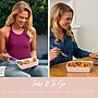 Bentgo Prep Meal Prep Box, Peony Glitter, 10/Pack (BGPRP1-PG)~#|#~D47094AB-2907-45E6-B66BFFAB896DD397_sc7
