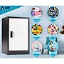 AdirOffice 24"H Single Tier Black/White Storage Locker (ADI629-02-B-W-DL)~#|#~D472C5F8-0F71-47DD-99175EC17CA9AE75_sc7