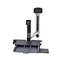 Ergotron StyleView Adjustable Combo System with Work Surface, Up to 24" Monitor, Polished Aluminum (45-272-026)~#|#~D4758B07-5CD9-4DC5-B0510E4A449AED49_sc7
