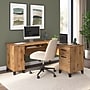 Bush Home Somerset 60" W L Shaped Office Desk with Storage, Fresh Walnut (WC81330K)~#|#~D47A0EC4-2DB0-4FDA-A6E43AAFF526A9F5_sc7