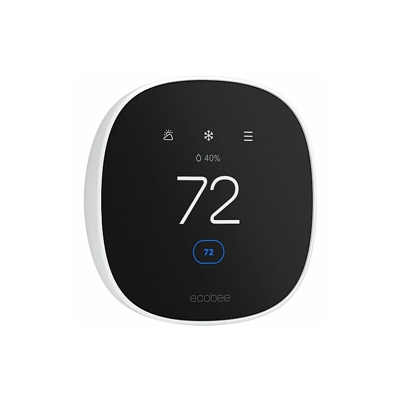 Ecobee Essential Wi-Fi Smart Thermostat, White/Black (EB-STATE7-01) image 1