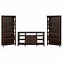 Bush Furniture Key West Console TV Stand, Screens up to 65", Bing Cherry (KWS027BC)~#|#~D47E1EB2-8F7B-489F-8BD05A0FCA7552D8_sc7