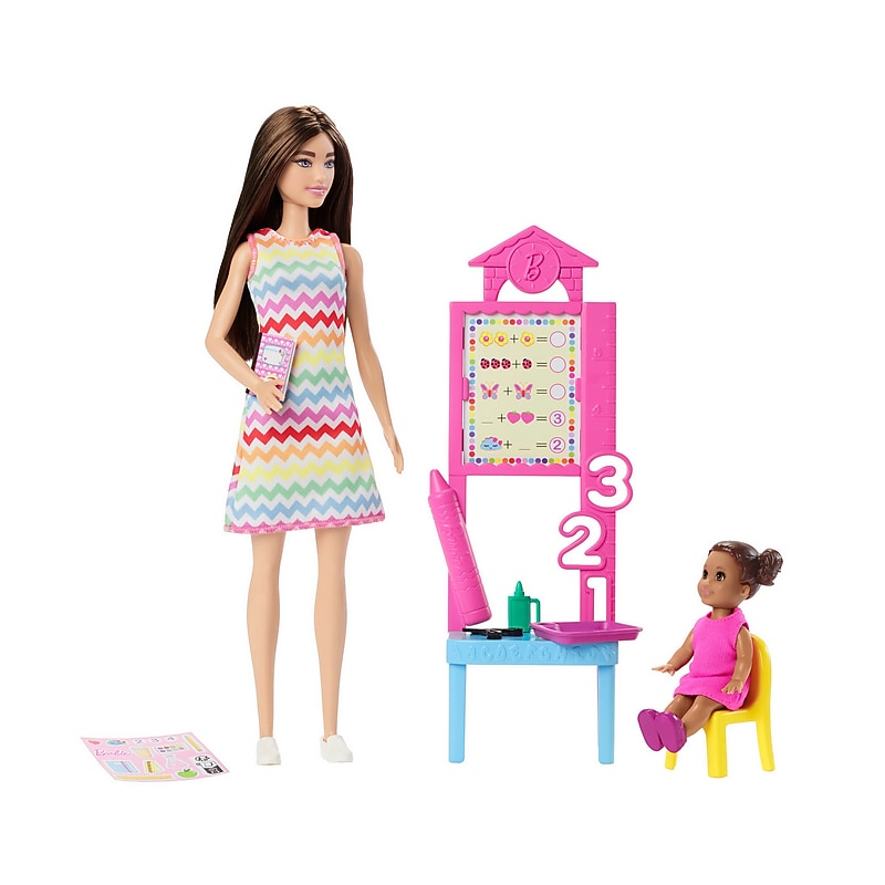 Mattel Barbie Teacher Doll, Multicolored (JCR76) image 1