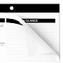 2026 AT-A-GLANCE 17.75" x 11" Monthly Desk Pad Calendar, White/Black (SK14-00-26)~#|#~D483D167-C249-4660-89BFD826CF6E4267_sc7