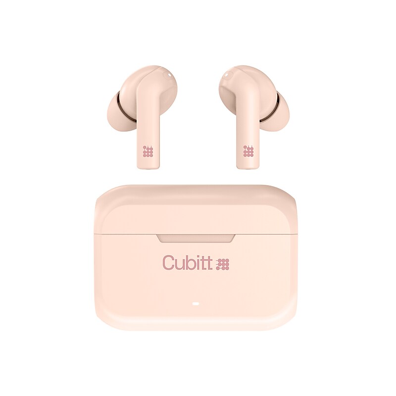 Cubitt Gen 2 Wireless Active Noise Canceling Earbuds, Bluetooth, Pink (CTEG2-5) image 1