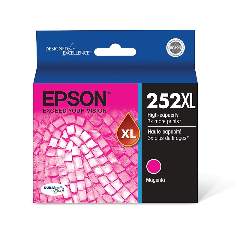 Epson T252XL Magenta High Yield Ink Cartridge image 1