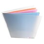 Carolina Pad Noted 10 Pocket Plastic Portfolio Folder with Fasteners, Multicolored, Each (93055)~#|#~D489548D-15DF-4249-8396EC9B36269781_sc7