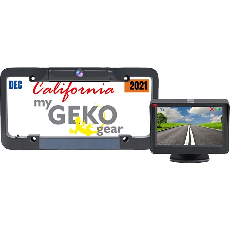 myGEKOgear by Adesso SOLARST Solar Powered Wireless Backup Camera (SBC01) image 1