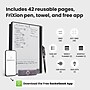 Rocketbook Fusion Reusable Notebook Planner Combo, 8.5" x 11", 42 Sheets, Blue (EVRF-L-RC-CDF-FR)~#|#~D48BD9A1-1DA9-4323-85332C173707296E_sc7
