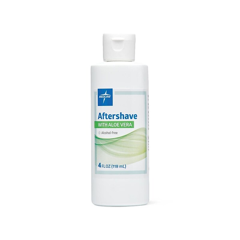 Medline MedSpa Alcohol Free Aftershave, 4 oz. Bottle, 60 Bottles/Carton (HDX18010) image 1