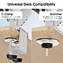 FlexiSpot MA1 Adjustable Dual Arms, Up to 32" Monitors, White (MA1W-D-DP)~#|#~D490486F-E58A-496F-B6FD365CE91E0520_sc7