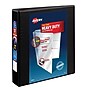 Avery Heavy Duty 1 1/2" 3-Ring View Binders, One Touch EZD Ring, Black (79-695)~#|#~D4948F33-4D63-4DAD-BDBD79F35E23348E_sc7