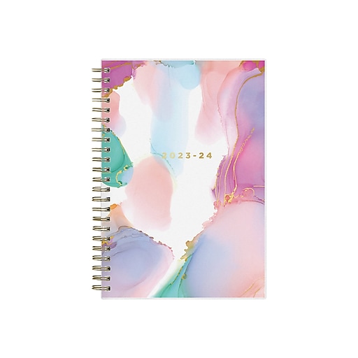 20232024 Blue Sky Ashley G Multicolor Smoke 5" x 8" Academic Weekly