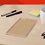 Sustainable Earth by STAPLES Wirebound 1‑Subject Notebook, 9.5” x 6”, College Ruled, Brown~#|#~D49D24A0-3ECC-4FE9-8C85DBAF3EEBC96D_sc7