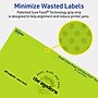 Avery Printable Rectangle Multipurpose Labels, 2.5" x 7", Bright Green, 120/Pack (94247)~#|#~D4A19FD2-2A9F-4EC7-B5DCEE562CA3CDB7_sc7