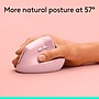 Logitech Lift Vertical Wireless Ergonomic Optical Mouse, Rose (910-006472).~#|#~F080A9A3-BD78-4FE0-A071D5F6254544EA_sc7