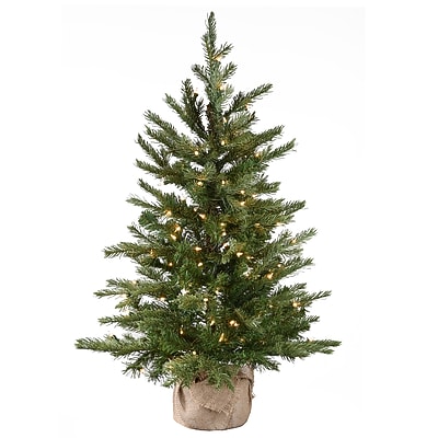 National Tree Company Pre-Lit ‘Feel Real’ Artificial Mini Christmas Tree