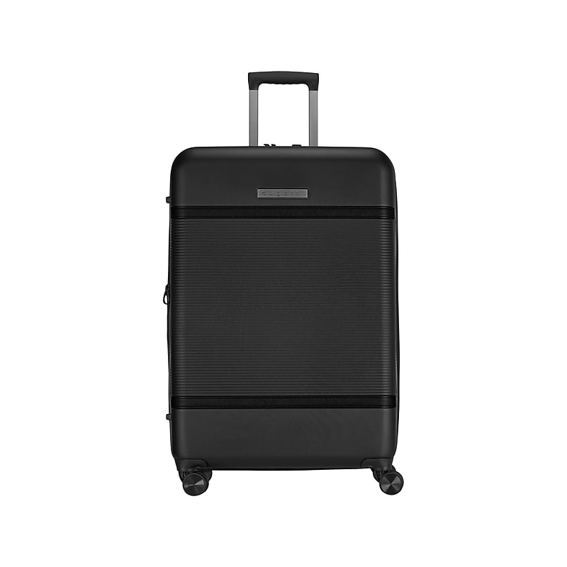 Bugatti Wellington 30" Hardside Suitcase, 8-Wheeled Spinner, TSA Checkpoint Friendly, Black (HLG5128-BLACK) image 1