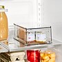 iDESIGN Small Stackable Plastic Storage Bin, Clear (40344)~#|#~D4A83143-A1C6-46B1-BDA9B68CF4C9D9F9_sc7