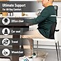 Mind Reader Memory Foam Lumbar Support Pillow with Air-Cloud Technology, Black (BACKSAM-BLK)~#|#~D4A9E927-7232-475F-A061C278E6B60220_sc7