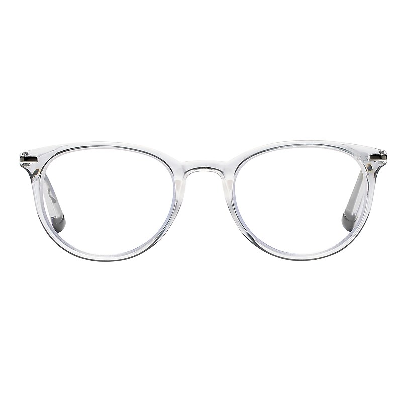 SAV Tri-focus Blue Light +3.00 Reading Glasses, Clear (E2307) image 1