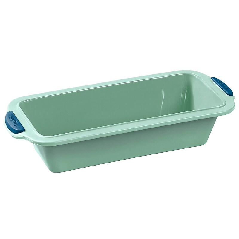 Starfrit Silicone 9.5" x 4" Loaf Pan, Sage Green (092754-006-NEW1) image 1