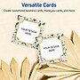 Avery Gold-Blue Border Berries Matte Blank Card, White, 120/Pack (S00-FEG)~#|#~D4B265DA-204F-4470-9C7E1116A38E7F2F_sc7