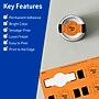 Avery Decorative Edge Multipurpose Labels, 1.5" x 3.5", Bright Orange, 100/Pack (94122)~#|#~D4B3AF32-45D7-4A58-B2A1668BD725B832_sc7