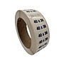 Nahanco 40 x 36 Plastic Size Marker, Black/White, 250/Roll (DSM-323)~#|#~D4B4E0C5-9B13-4673-999637F139E908F2_sc7