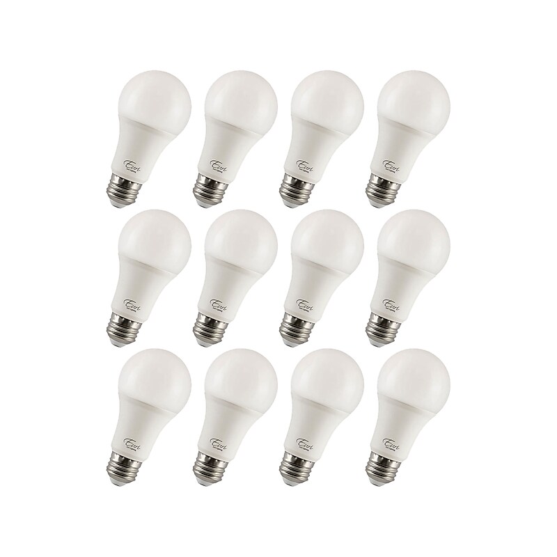 Viribright 9-Watts Cool White LED General-Purpose Bulb, Dozen (450108-ES) image 1