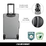 Solo New York 22" Re:treat Carry-On Suitcase, 2-Wheeled, Gray (UBN914-10)~#|#~D4B85FF9-45AD-45F2-A2C6BB53E38C09E6_sc7