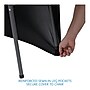 ICEBERG iGear Fabric Table Cover, Polyester/Spandex, 4', Black (16511)~#|#~D4B90797-E492-4C76-AE3A520D7791FF95_sc7