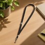 Staples Breakaway ID Badge Lanyards, Black (18910)~#|#~D4B91561-AA91-43CA-BFD07AAEC85105BF_sc7