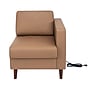Flash Furniture Hercules Artemis LeatherSoft Right Arm Reception Chair, Cognac (ZB8921CRACOGNAC)~#|#~D4C1F322-1143-4216-B56FCD1FCD330C56_sc7