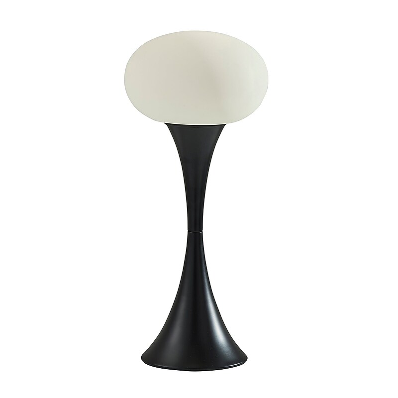 Adesso Otis Incandescent Table Lamp, Black (2603-01) image 1