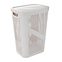 Mind Reader 15.85-Gallon Slim Laundry Hamper with Lid, Plastic, Ivory (HBIN60-IVO)~#|#~D4CB3931-8335-47FA-886E8C38946850E3_sc7