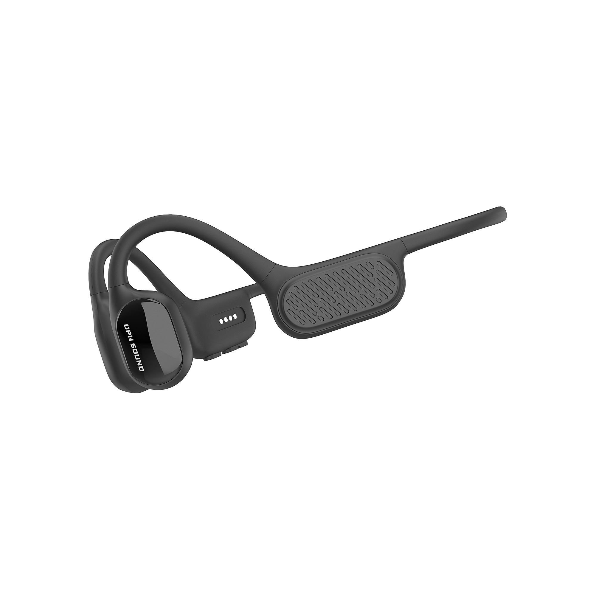 OPN Sound Swym+ True Wireless Bone-Conduction Waterproof Neckband Headphones with Microphone, Bluetooth, Black (OS7000BL) Sansujyuku sansujyuku.com