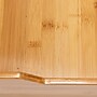 Household Essentials Glidez Bamboo and Steel Pull-Out/Slide-Out Storage Organizer for Under Cabinet Use, 1-Tier Design (HE1086)~#|#~D4CE5B31-8DA3-40A3-BA1B17ED823BE2D9_sc7
