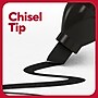 TRU RED™ Tank Permanent Markers, Chisel Tip, Black, 36/Pack (TR54544)~#|#~D4D12C2B-C6A4-4A17-BDAE072F9A991B30_sc7