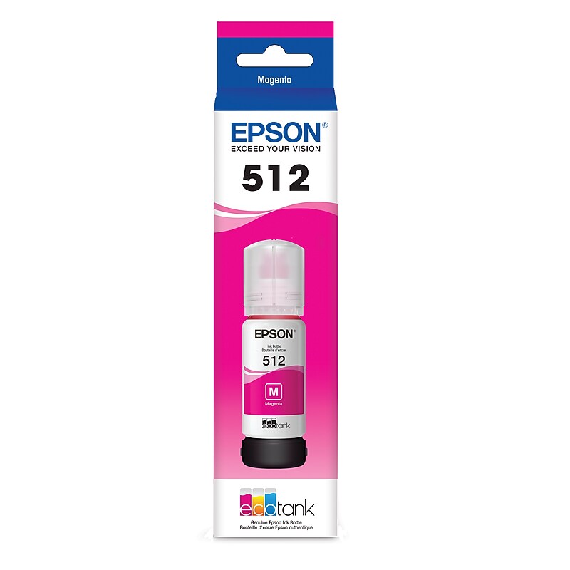 Epson T512 Magenta Standard Yield Ink Bottle (T512320-S) image 1