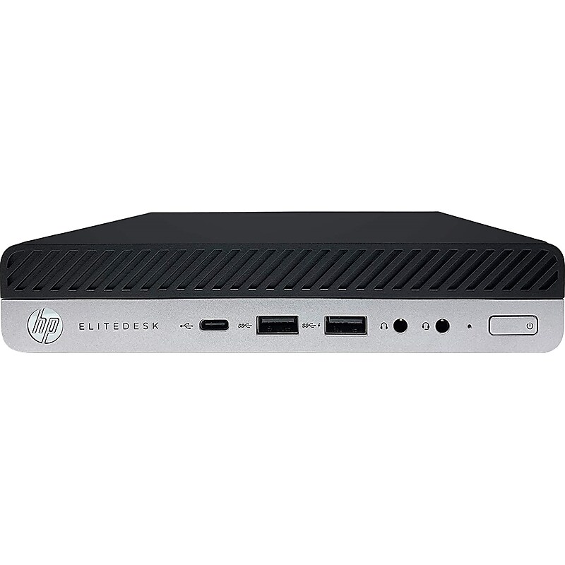 HP EliteDesk 800 G4 Refurbished Desktop Computer, Intel Core i7-8700T, 32GB Memory, 1TB SSD (J1-800G4MA12) image 1