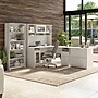 Bush Furniture Cabot 60"W Wood L-Shaped Computer Desk, Linen White Oak (WC31130K)~#|#~D4D5369E-F809-4DC1-BB49323730F72039_sc7