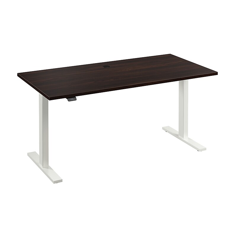 Bush Business Furniture Move 60 Series 60"W Electric Adjustable Standing Desk, Black Walnut (M6S6030BWWK) image 1