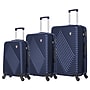 TUCCI TRAVOLA  3-Piece Hardside Luggage Set with Spinner Wheels, Blue Geometric (T0808-03PC-BLU)~#|#~D4DB0019-9EEE-4A2D-87D8F1BEA61989F6_sc7