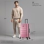InUSA Trend 28" Hardside Suitcase, 4-Wheeled Spinner, Rose Gold (IUTRE00L-ROS)~#|#~D4DC40D8-3EA0-460B-85ED79827EE7FCC2_sc7