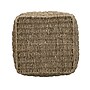 Household Essentials Handled Seagrass Basket Decorative Storage Organizer with Sturdy Metal Frame, Brown (HHML-7210)~#|#~D4E059EE-764E-4B1E-BE68BD9FA15B7F2F_sc7