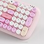 SaharaCase Wireless Ergonomic Keyboard and Laser Mouse Combo, Pink (KB15)~#|#~D4EB1254-3311-47BA-823F90E9A7330AF9_sc7