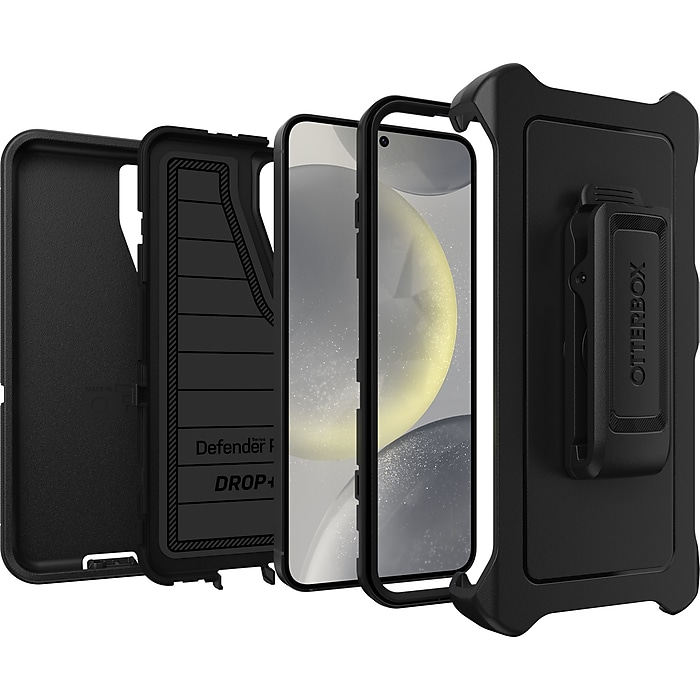 OtterBox Defender Pro Holster Case for Galaxy S24, Shock Absorbing