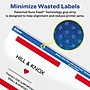 Avery Laser/Inkjet Multipurpose Square Labels, 3" x 3", Clear, 60 Labels/Pack (94101)~#|#~D4F322DB-D7EA-4044-9DC388A39C940DC7_sc7